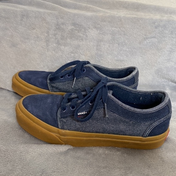 Vans Men's Shoes "Chukka Low Pro''--(Denim)-- Dress Blues/Class Size 6.5 - Picture 3 of 7